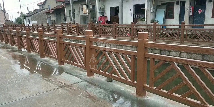 萬(wàn)字型仿木欄桿